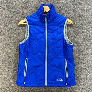 L.L. Bean Bright Blue Nylon Vest Size XSP